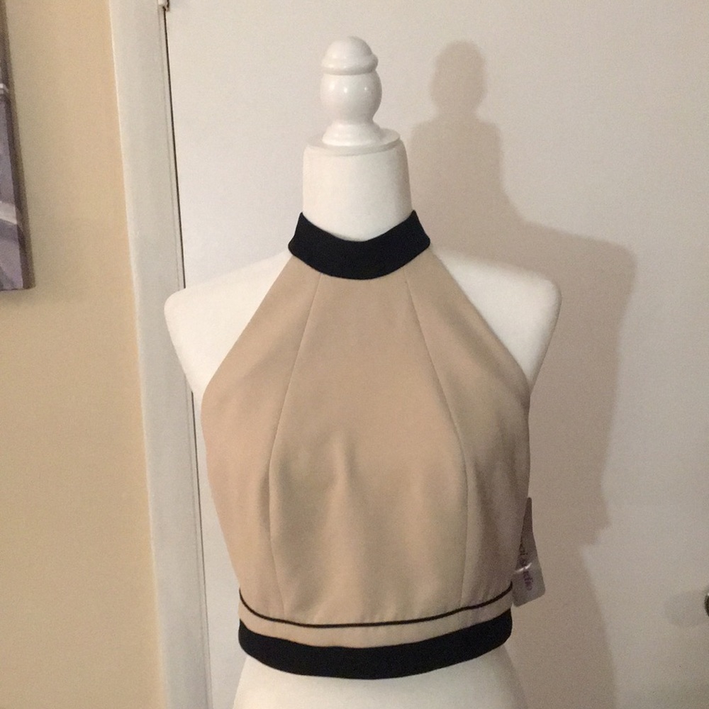 New Manigance French halter top